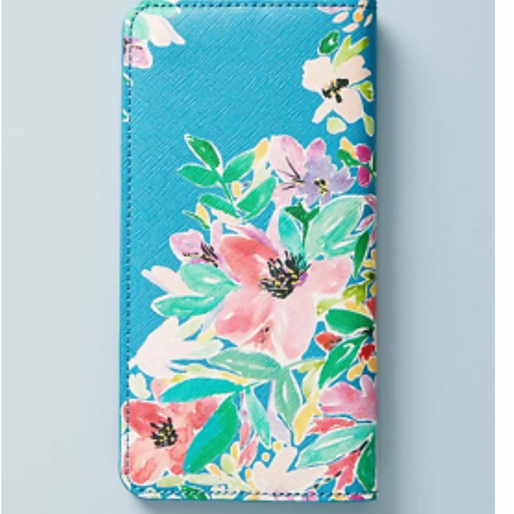 Anthropologie La Tinta Floral Wallet